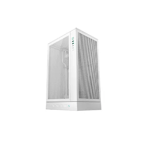 DeepCool CH270 DIGITAL WH M-ATX Mini-Tower Gaming Case with Digital Display