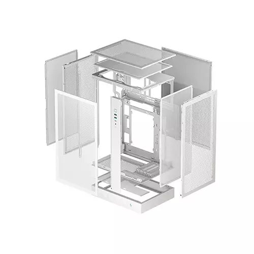 DeepCool CH270 DIGITAL WH M-ATX Mini-Tower Gaming Case with Digital Display-gallery-3