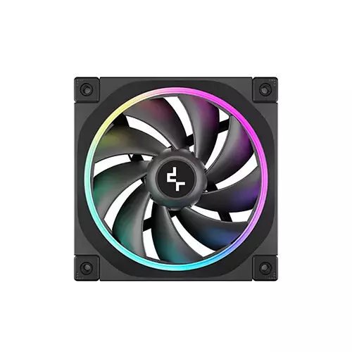 DeepCool FL12R-3  IN 1 Unique ARGB Case Fan - Black-gallery-1