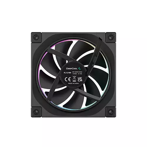 DeepCool FL12R-3  IN 1 Unique ARGB Case Fan - Black-gallery-2