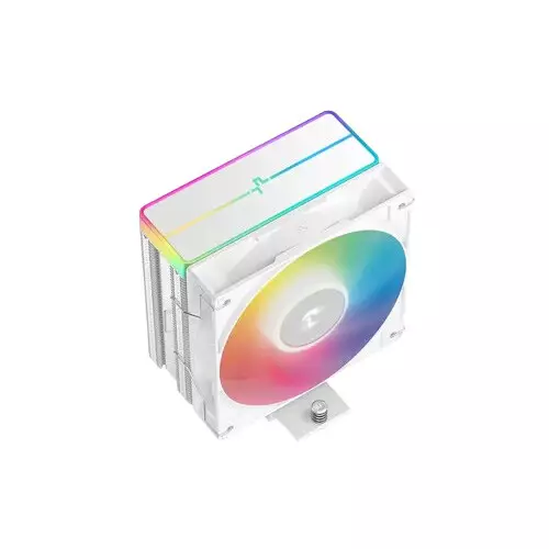 Deepcool AG400 WH ARGB V2 120mm CPU Air Cooler (White)-gallery-1