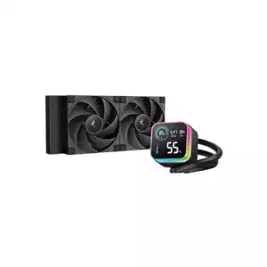 Deepcool LQ240 ULTRA 240mm Liquid CPU Cooler with Display (Black)