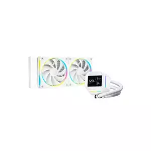 DeepCool LM240 240mm ARGB Liquid CPU Cooler (White)