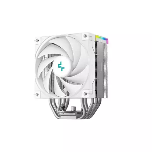 DeepCool AK500S DIGITAL SE ARGB Single Tower Air CPU Cooler (White) - 1