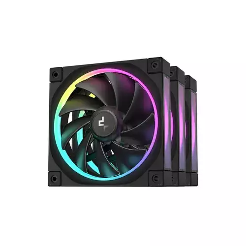 DeepCool FL12 3 IN 1 ARGB 120mm Case Fan (Black)