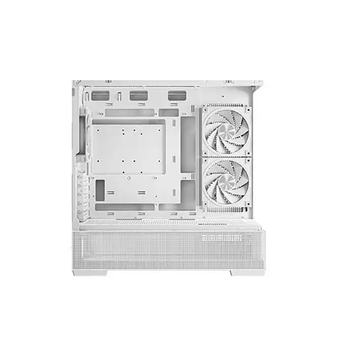 Deepcool CG380 3F WH Micro ATX Mid Tower White Casing - 0