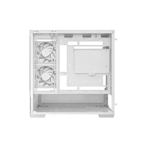 Deepcool CG380 3F WH Micro ATX Mid Tower White Casing - 0