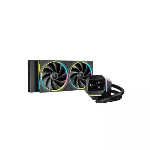 DeepCool LM240 240mm ARGB Liquid CPU Cooler (Black)