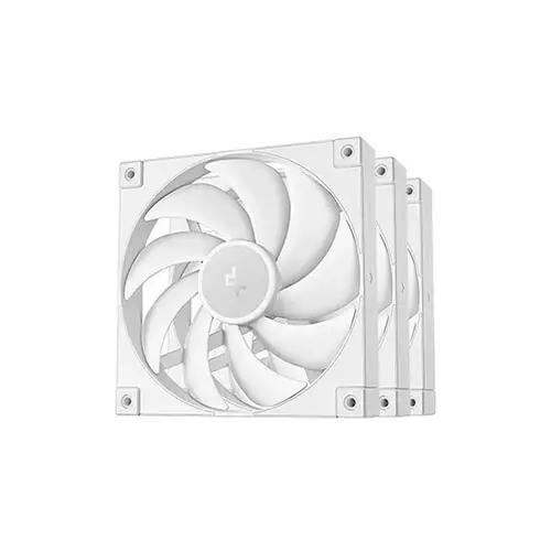 Deepcool FD14 WH 3 IN 1 120mm Casing Cooling Fan (White)