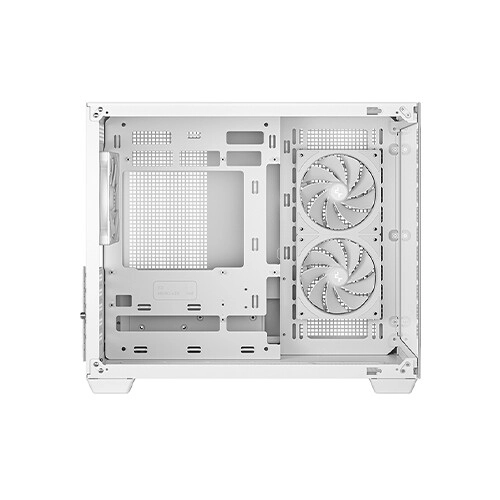 Deepcool CG330 3F WH Micro-ATX Compact Gaming Case - 2