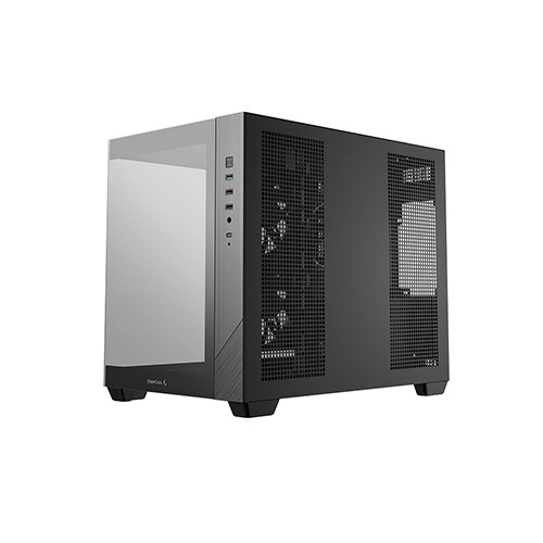 Deepcool CG330 3F Micro-ATX Compact Gaming Case - 2