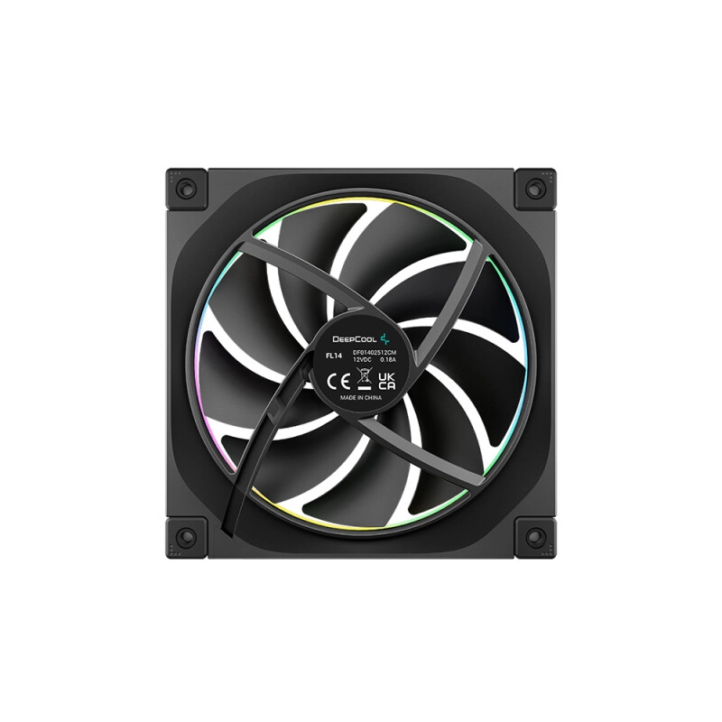 Deepcool FL14 3 IN 1 140mm RGB Case Fan (Black) - 2