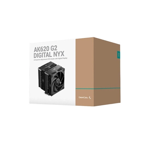 DeepCool AK620 G2 DIGITAL NYX Dual Tower CPU Cooler Black - 6