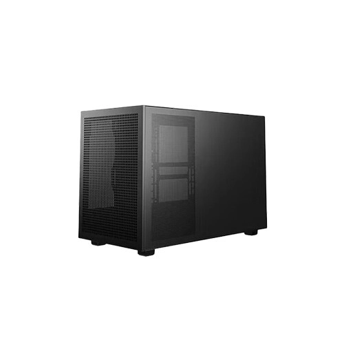 DeepCool CH260 WOOD mATX Micro Tower Gaming Casing (Black) - 3
