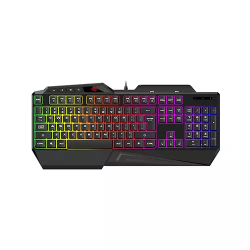 Havit KB488L Multi-Function Backlit Black Gaming Keyboard