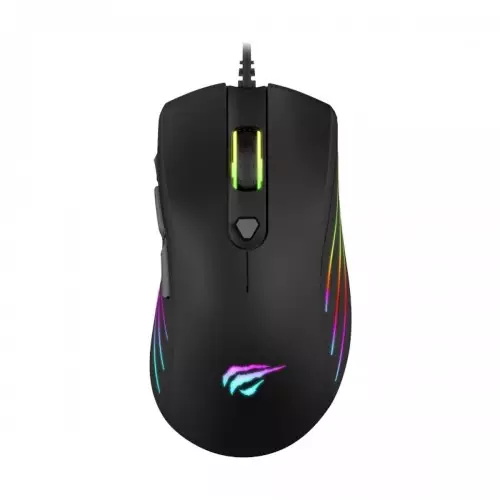 Havit MS1002 RGB Backlit Programmable Black Gaming Mouse