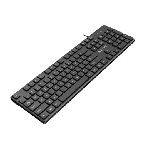 Havit Kb250 Black Usb Wired Keyboard