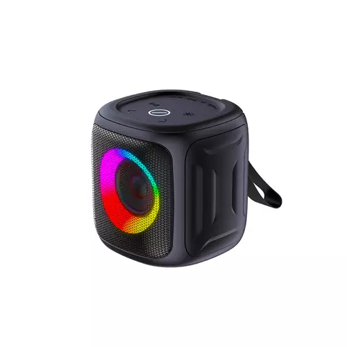 HAVIT SK876BT IPX6 WATERPROOF OUTDOOR BLUETOOTH COLORFUL RGB RING LIGHT SPEAKER-gallery-1