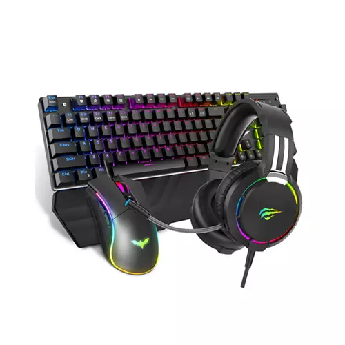 HAVIT HV-KB380L Mechanical Keyboard Mouse & Headset