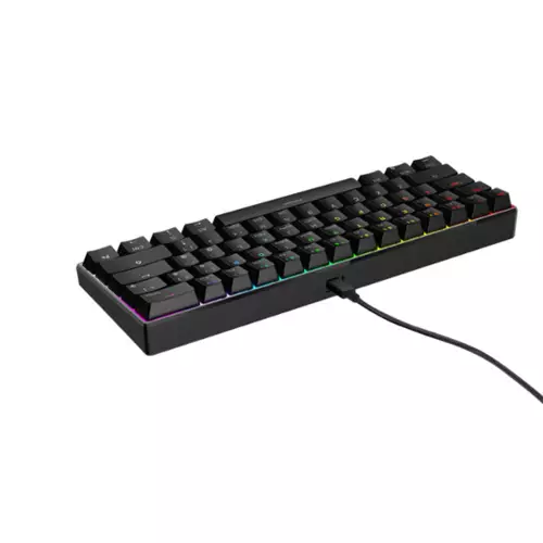 HAVIT KB872L RGB BACKLIT MULTI-FUNCTION BLUE SWITCH MECHANICAL GAMING KEYBOARD - 1
