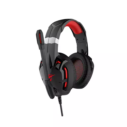 HAVIT GAMENOTE H2001U WIRED BLACK-RED GAMING HEADPHONE-gallery-2