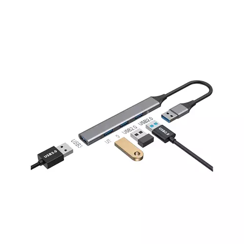 HAVIT HV-H40 4-PORT USB HUB DOCKING STATION