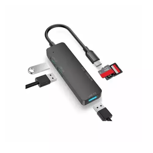 HAVIT HB43 5 IN 1 USB TYPE-C HUB - 1