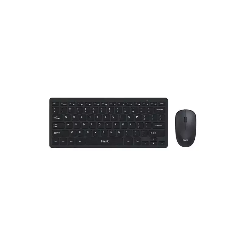 HAVIT KB255GCM WIRELESS KEYBOARD & MOUSE COMBO BLACK