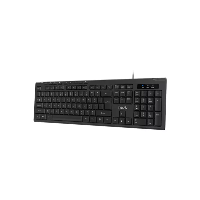 HAVIT KB274 USB WIRED KEYBOARD - 1