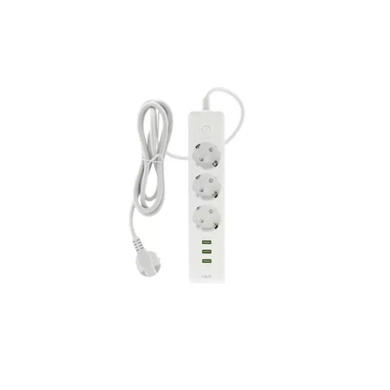 Havit SP8813 3ac Slots+3 Usb Outputs Switch Design 5v/3.1a Power Strip - 1