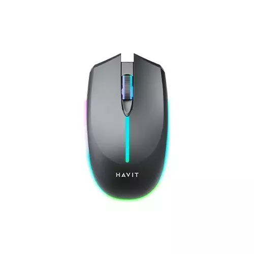 Havit MS68GT RGB Optical Wireless Mouse - 1