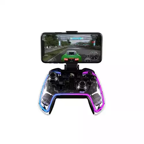 Havit G158BT Pro Transparent RGB Bluetooth Vibration Gamepad