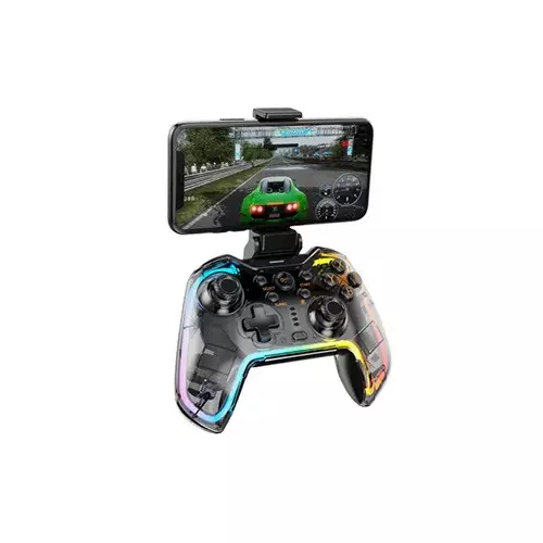 Havit G158BT Pro Transparent RGB Bluetooth Vibration Gamepad-2