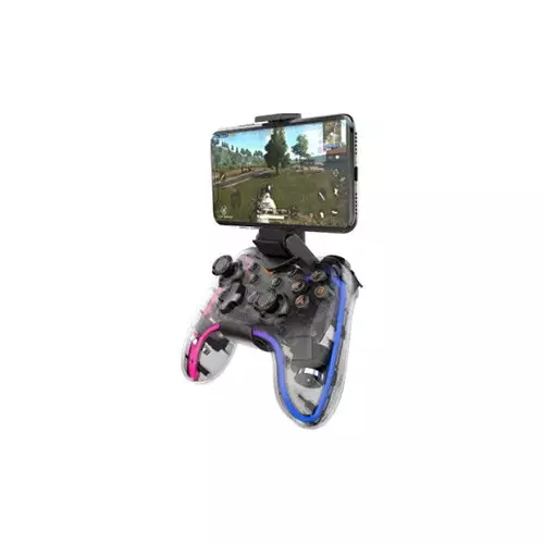 Havit G180BT Transparent RGB Bluetooth Vibration Gamepad-2