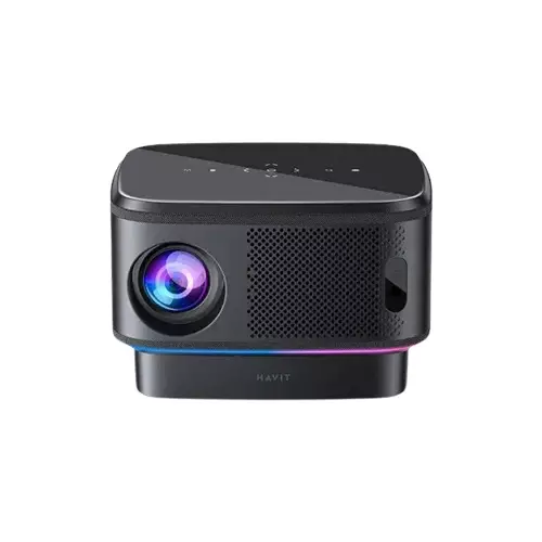 Havit PJ300 Plus 550ANSI lumens Google licensed TV system Smart projector with Android 11.0-1