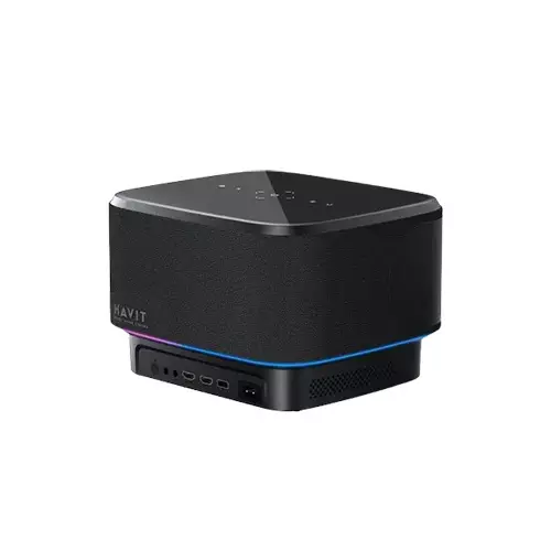 Havit PJ300 Plus 550ANSI lumens Google licensed TV system Smart projector with Android 11.0-3