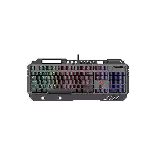Havit KB838L Gamenote USB Multi-Function RGB Backlit Keyboard-gallery-1