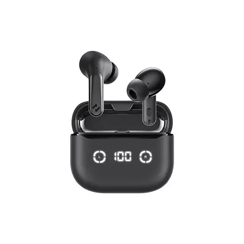 Havit TW984 Bluetooth 5.4 ANC Type C TWS Wireless Black Earbuds