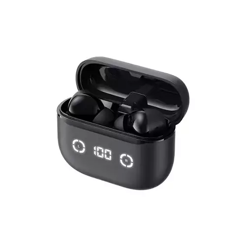 Havit TW984 Bluetooth 5.4 ANC Type C TWS Wireless Black Earbuds-1