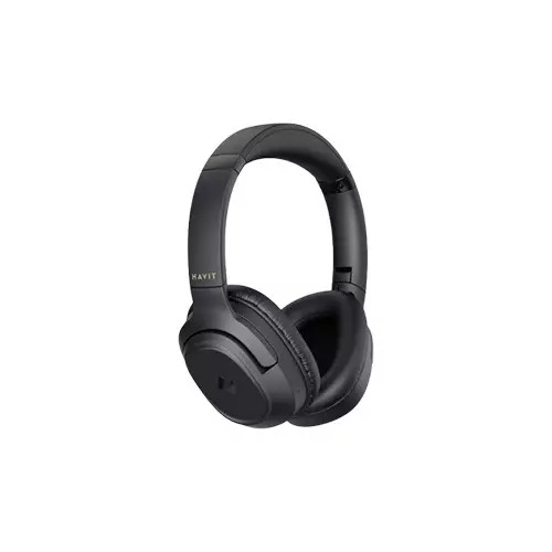 HAVIT H612BT Bluetooth Type-C Black Headphone-gallery-3