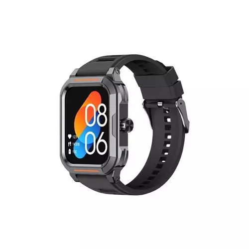 HAVIT M9040S Bluetooth 1.91-inch Display Calling Black Smart Watch - 2