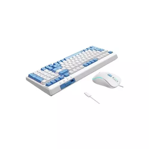 HAVIT KB891CM USB Rainbow Backlit Keyboard & Mouse Combo - 4