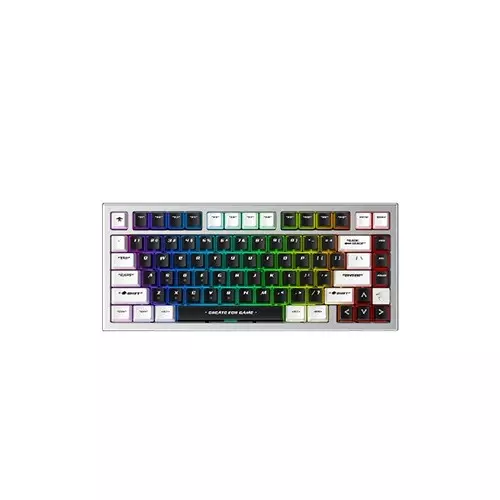 HAVIT Astralforce-1 Custom Aluminum Mechanical Wireless Gaming Gray Keyboard