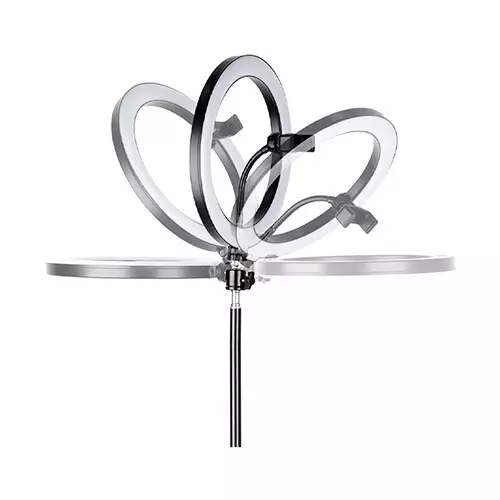 Havit ST7012 Pro Tripod Stand with 10-inch LED Selfie Ring Light & Phone Holder-gallery-1