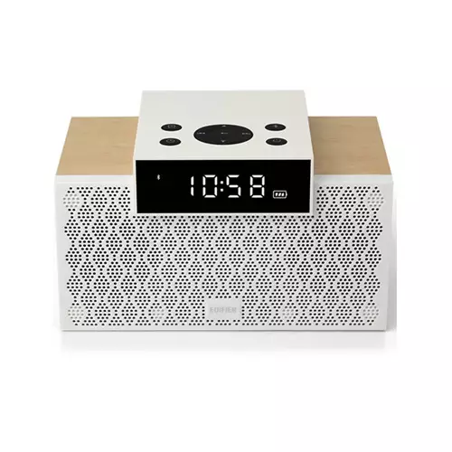 Edifier MP260 Portable Bluetooth 5.0 Speaker with Alarm Clock (White)