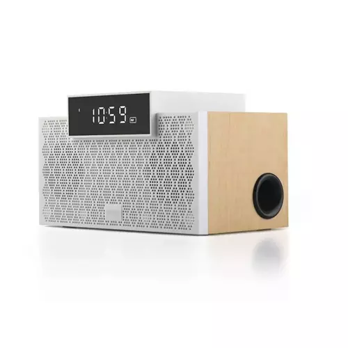 Edifier MP260 Portable Bluetooth 5.0 Speaker with Alarm Clock (White) - 1