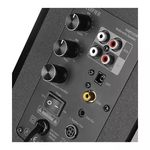 Edifier R1855DB Modern Sound Bluetooth Speaker (Black) - 2