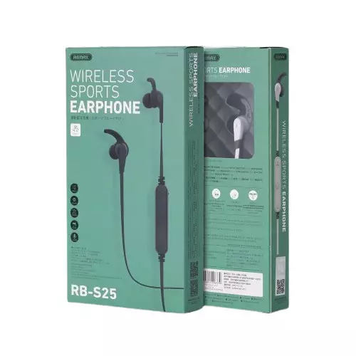 REMAX RB-S25 NECKBAND WIRELESS SPORTS BLUETOOTH EARPHONE-gallery-1