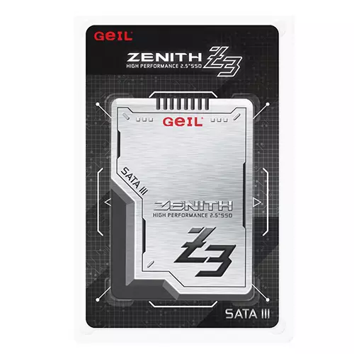 GEIL Zenith Z3 256GB SATA III 2.5 Inch SSD (Silver)-gallery-2