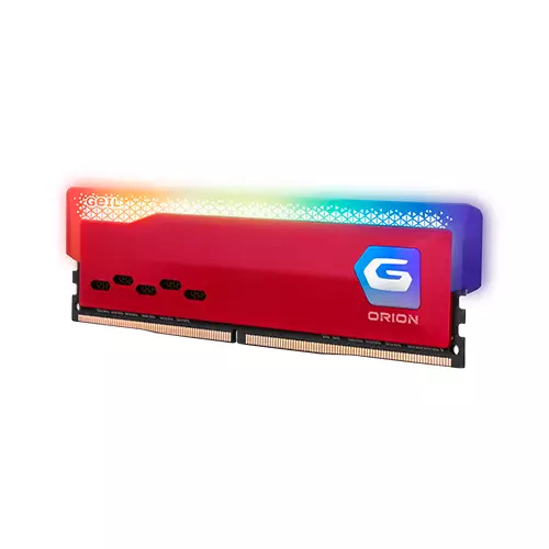Geil 16GB DDR4 4000 MHz Orion RGB Desktop Ram (Red)-gallery-1